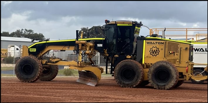 CAT 16M Motor Grader available through Walton Mechanical Group