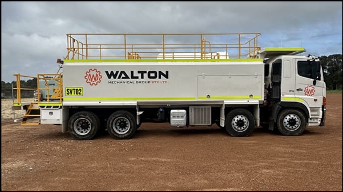 Hino 12000 Service Truck available through Walton Mechanical Group